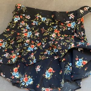 Forever 21 Mini Floral Skirt